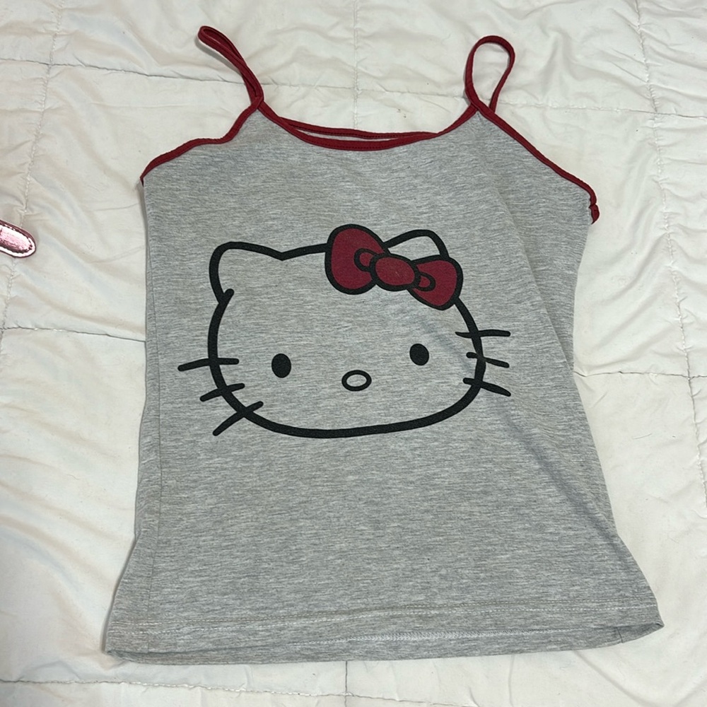 Y2k hello kitty tank top